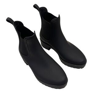 Jeffrey Campbell Cloudy Rain Boot Black Matte - Black size 36